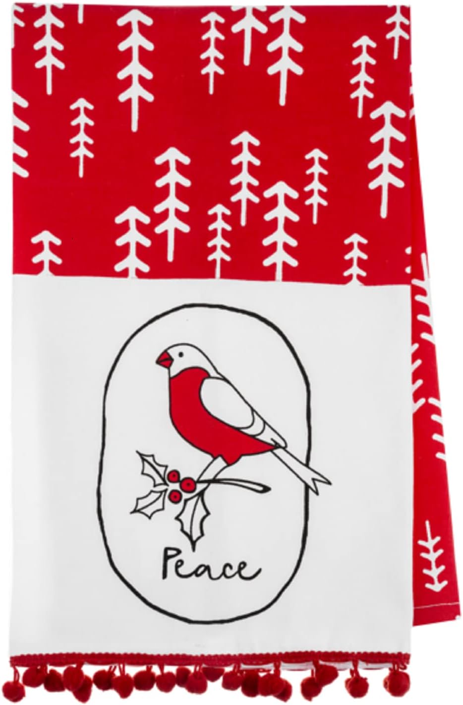 Holiday Message Tea Towel