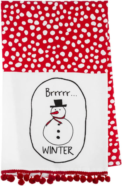 Holiday Message Tea Towel