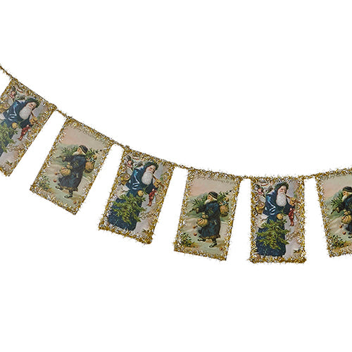 Vintage Postcard Garland