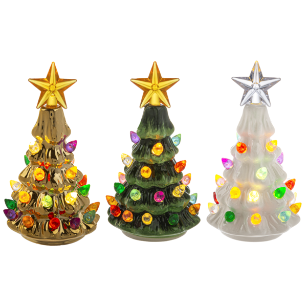 LED Light-Up Mini Christmas Tree