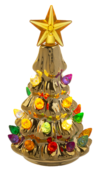 LED Light-Up Mini Christmas Tree