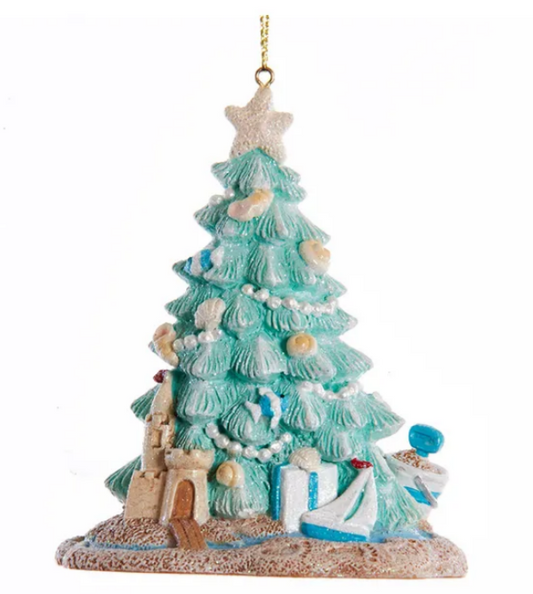 Beach Christmas Tree Ornament