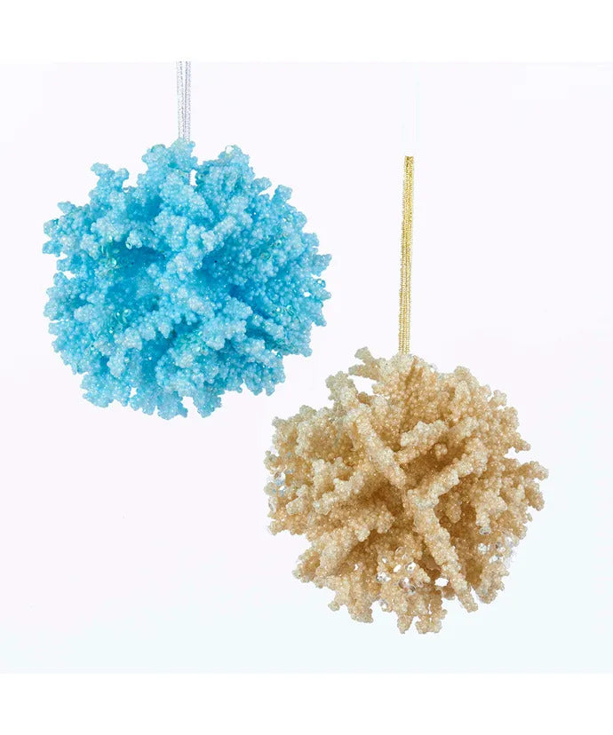 Coral Ball Ornament