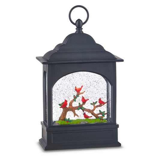 Cardinal Lighted Water Lantern