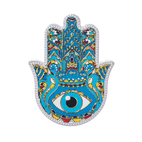 Hamsa Magnet, 3D-Assorted, each sold separately