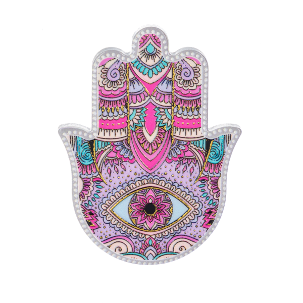 Hamsa Magnet, 3D-Assorted, each sold separately