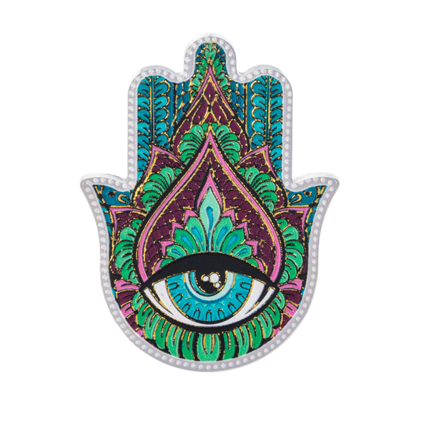Hamsa Magnet, 3D-Assorted, each sold separately