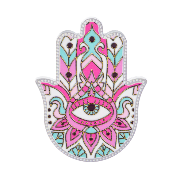 Hamsa Magnet, 3D-Assorted, each sold separately