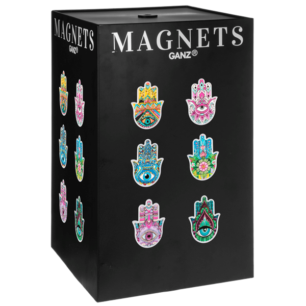 Hamsa Magnet, 3D-Assorted, each sold separately