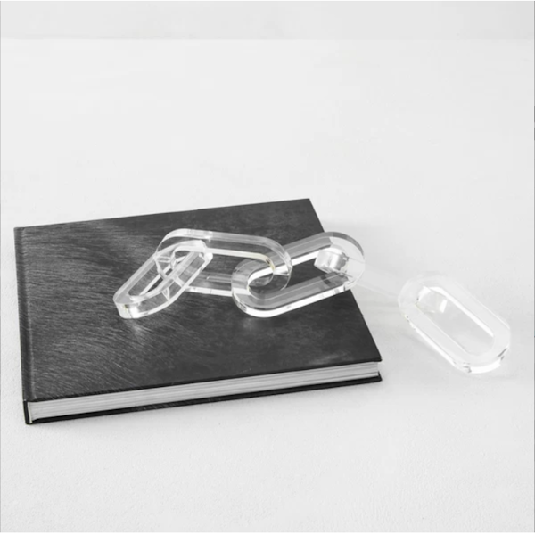 Acrylic Chain, Clear