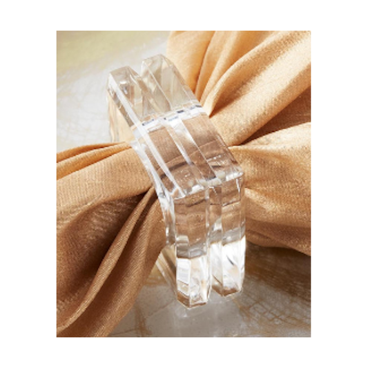 Acrylic Square Napkin Ring