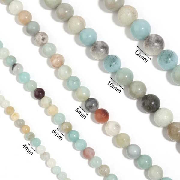 Amazonite Stone Stretch Bracelet-Gloss