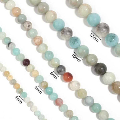 Amazonite Stone Stretch Bracelet-Gloss