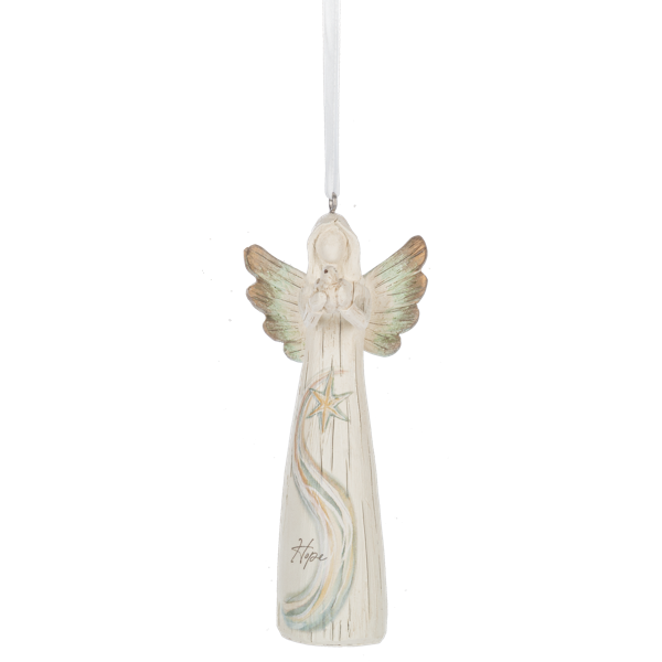 Hope, Love & Peace Angel Ornaments-Assorted, each sold separately