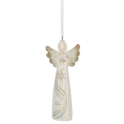 Hope, Love & Peace Angel Ornaments-Assorted, each sold separately