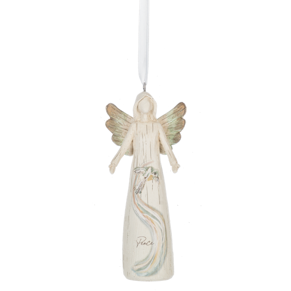 Hope, Love & Peace Angel Ornaments-Assorted, each sold separately