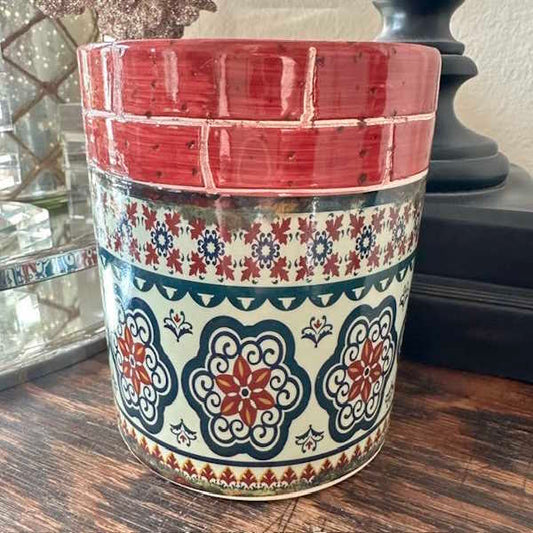 Red Barcelona Planter