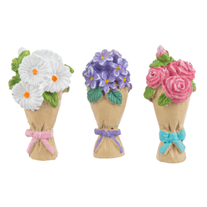 Beautiful Blooms, Floral Bouquet Charms-Assorted, each sold separately