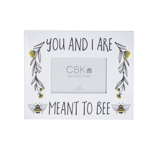 Bee & Floral Frame with Text, Assorted Styles-sold seperately