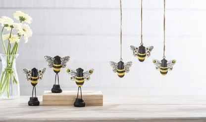 Metal Bee Ornament