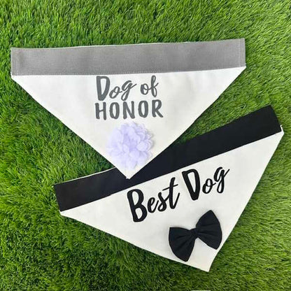 Best Dog-Dog Collar Wedding Bandana