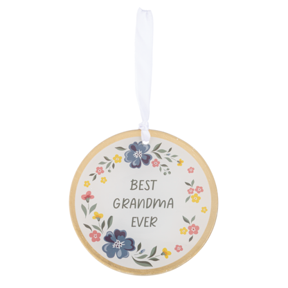 "Best Ever" Ornaments-Assorted, each sold seperately