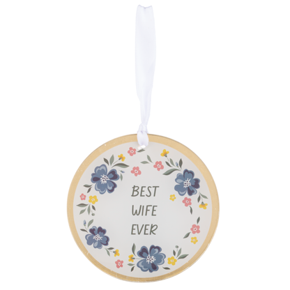 "Best Ever" Ornaments-Assorted, each sold seperately