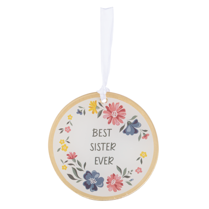 "Best Ever" Ornaments-Assorted, each sold seperately