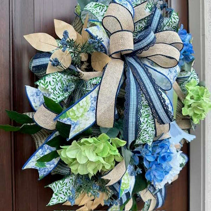 Birdhouse Wreath-Handmade, Custom