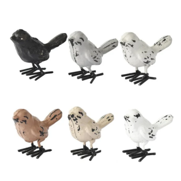 Painted Iron Bird-Assorted Colors, sold seperately