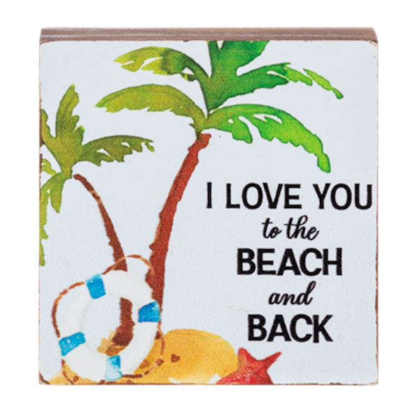 Block Talk-I Love You to the Beach and Back