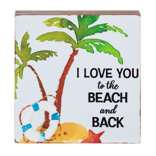 Block Talk-I Love You to the Beach and Back