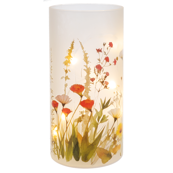 Bloom from Within-Light Up Candle Figurine-Assorted Patterns, each sold separately