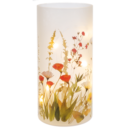 Bloom from Within-Light Up Candle Figurine-Assorted Patterns, each sold separately