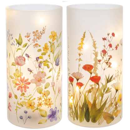 Bloom from Within-Light Up Candle Figurine-Assorted Patterns, each sold separately