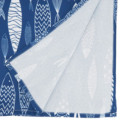 Blue Fish Table Runner