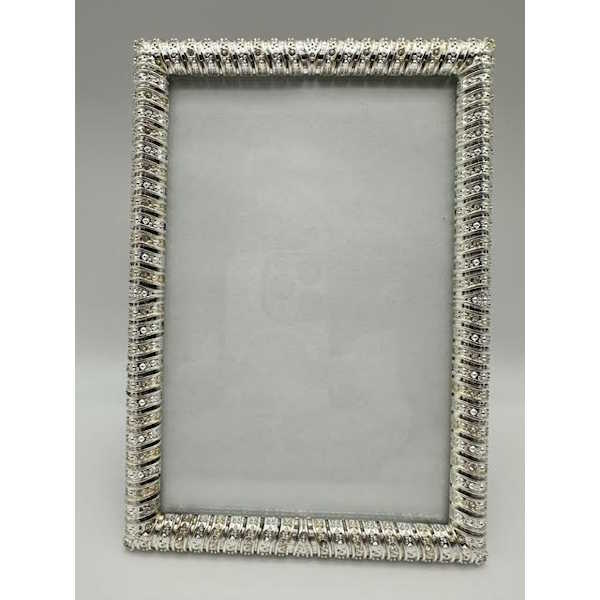 Blythe Silver Jeweled Photo Frame-Assorted Sizes, each sold separately
