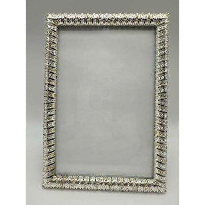 Blythe Silver Jeweled Photo Frame-Assorted Sizes, each sold separately