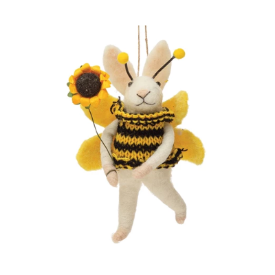 Animal in Bee Suit Ornament, each sold separately