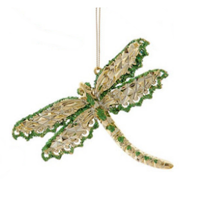 Gold Glitter Flights of Fancy Ornaments-Assorted, each sold separately