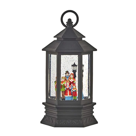 Carolers Musical Water Lantern