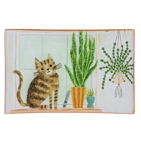 Cat Message Trinket Dish-Assorted, each sold separately