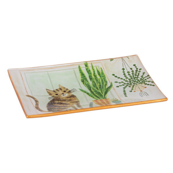 Cat Message Trinket Dish-Assorted, each sold separately