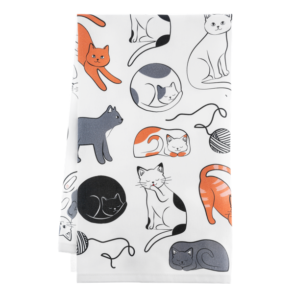 Cat Tea Towel-Assorted, sold seperately