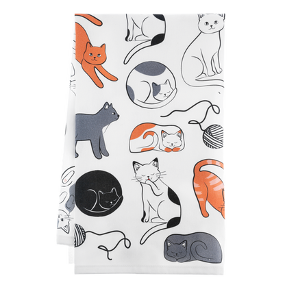 Cat Tea Towel-Assorted, sold seperately