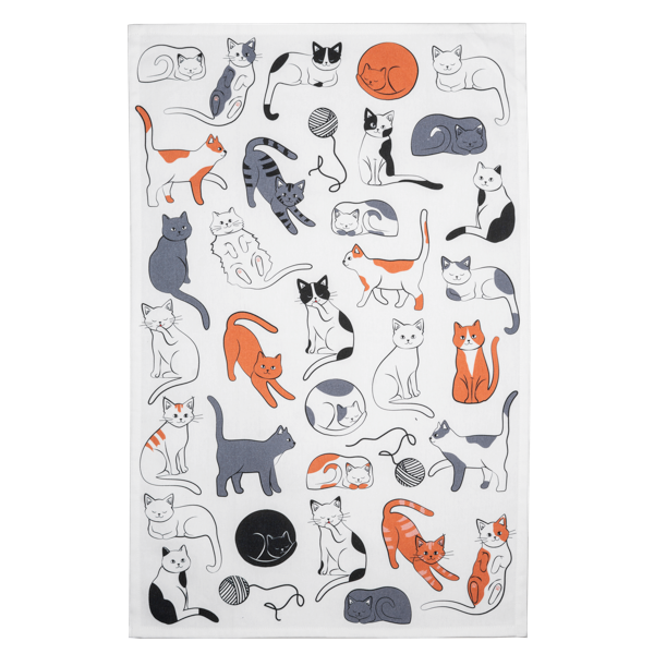 Cat Tea Towel-Assorted, sold seperately