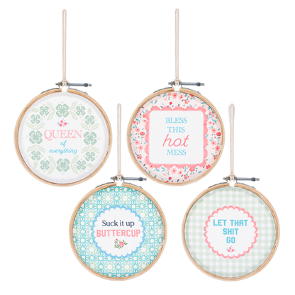 Cheeky Messages Wall Decor-Assorted, each sold separately