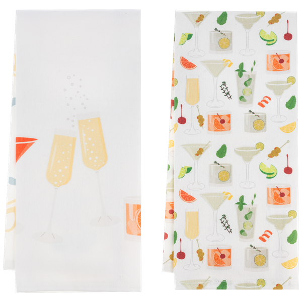 "Cheers" Tea Towel-Assorted, each sold separately