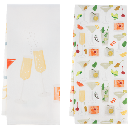 "Cheers" Tea Towel-Assorted, each sold separately