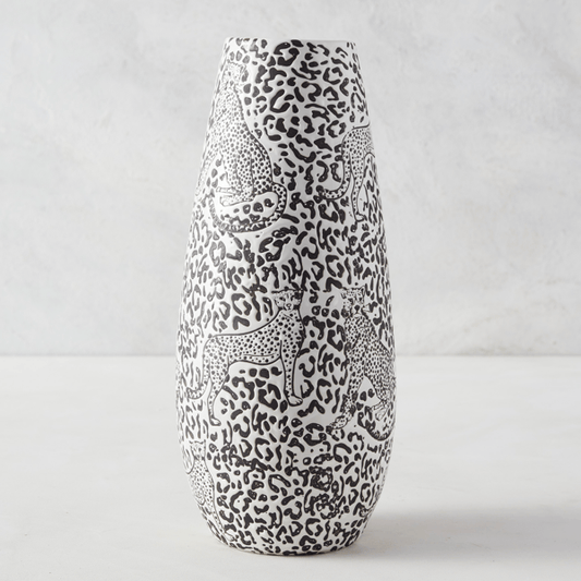 Cheetah Vase